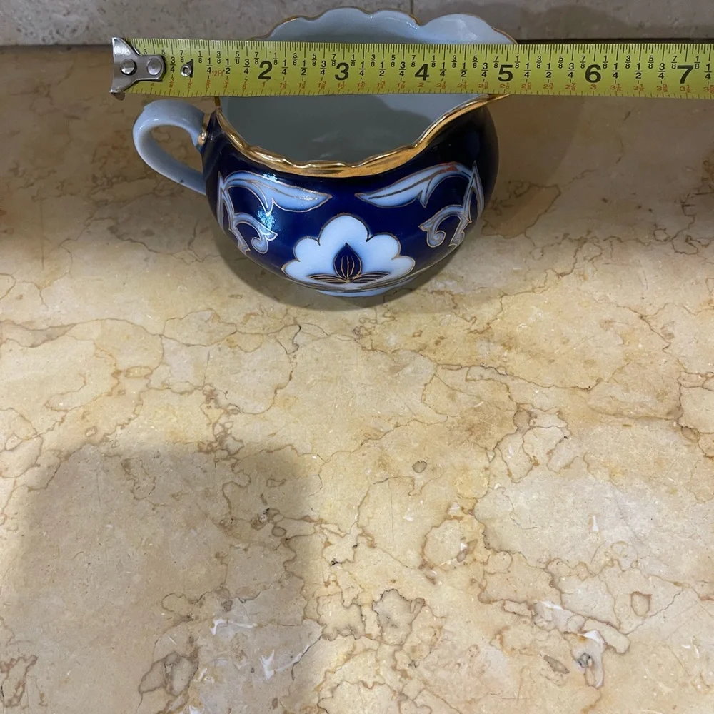 Porcelain creamer with handle / small creamer pitcher for sauce NEW